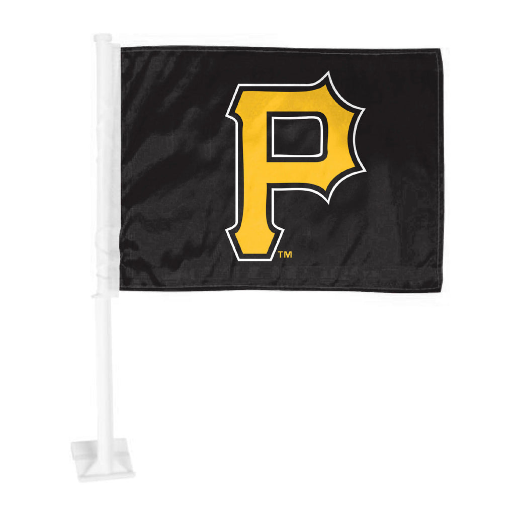 Pittsburgh Pirates Flag Car Primary Logo