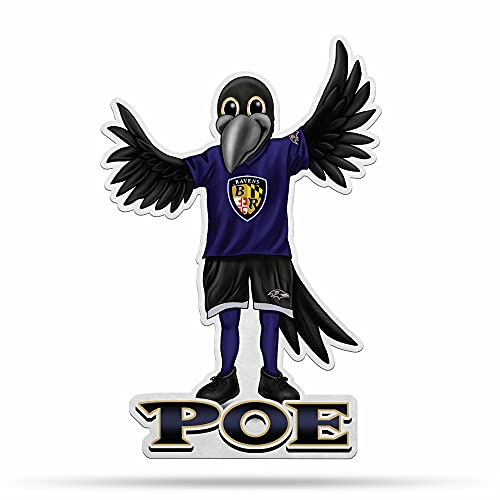 Baltimore Ravens Pennant Shape Cut Mascot Design Alternate - Special Order