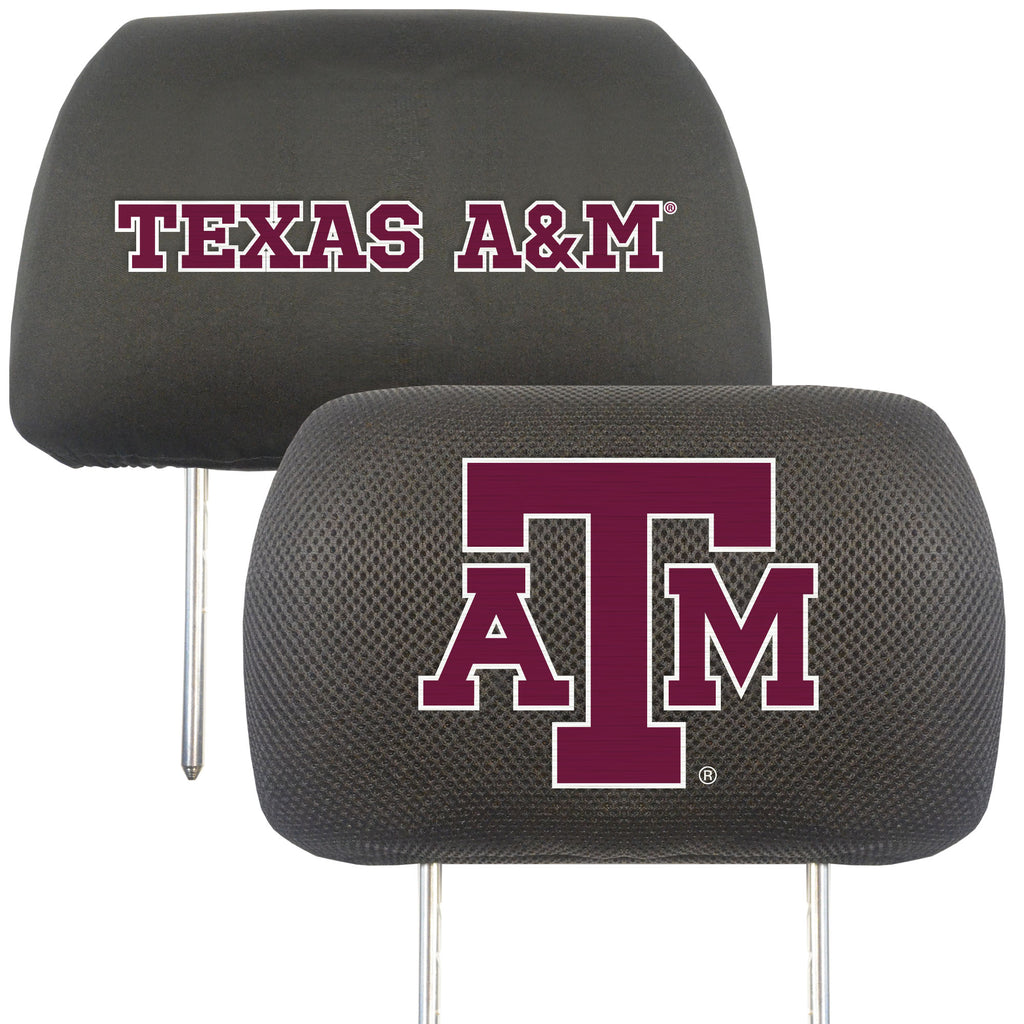 Texas A&M Aggies Headrest Covers FanMats Special Order