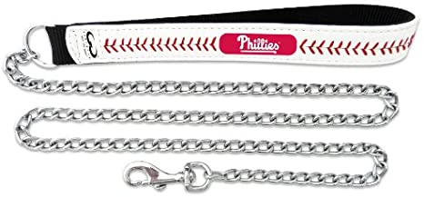 Philadelphia Phillies Pet Leash Frozen Rope Chain Baseball Size Medium
