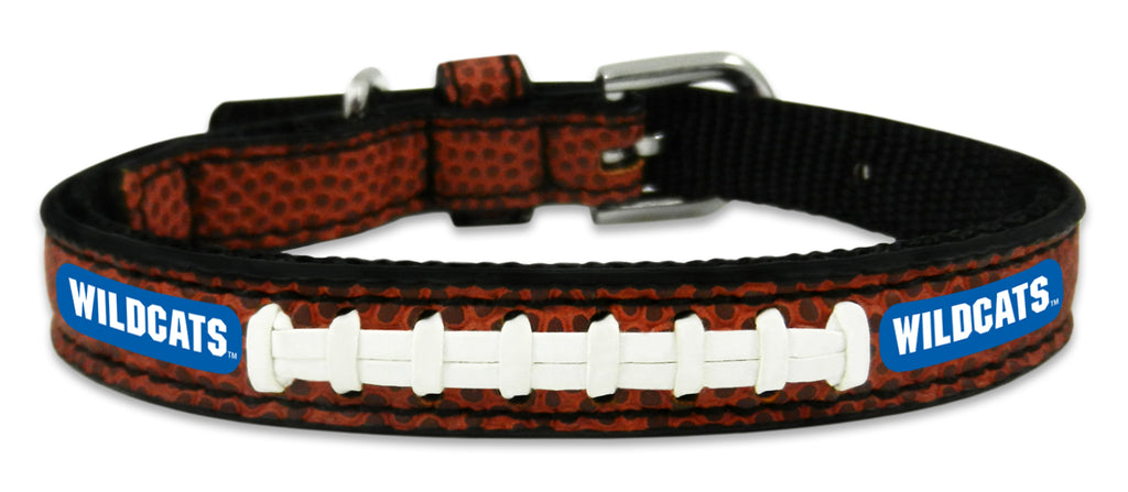 Kentucky Wildcats Classic Leather Toy Football Collar CO