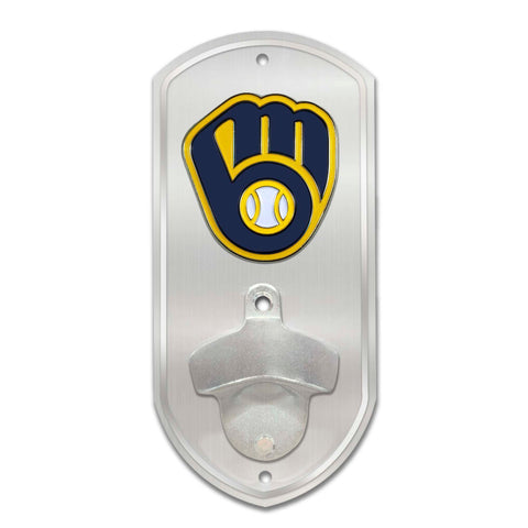 MLB - Milwaukee Brewers Wall Bottle Opener