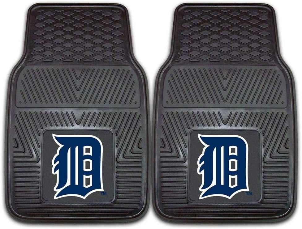 Detroit Tigers Heavy Duty 2-Piece Vinyl Car Mats