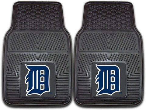 Detroit Tigers Heavy Duty 2-Piece Vinyl Car Mats