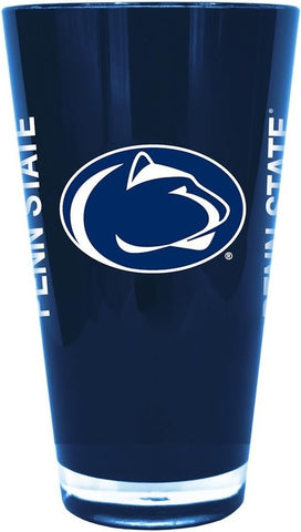 Penn State Nittany Lions Glass 20oz Pint Plastic Insulated