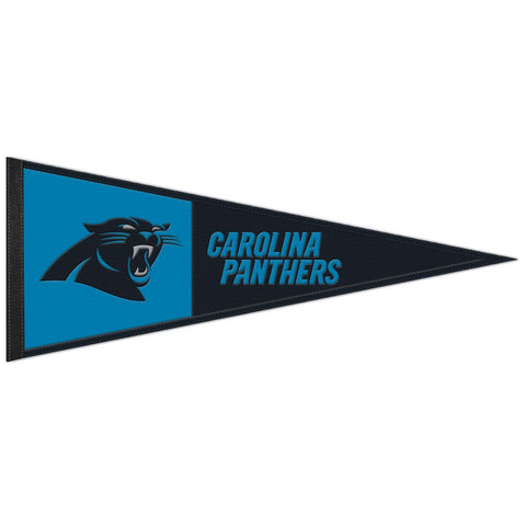 Carolina Panthers Pennant Wool 13x32