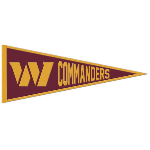 Washington Commanders Pennant Wool 13x32