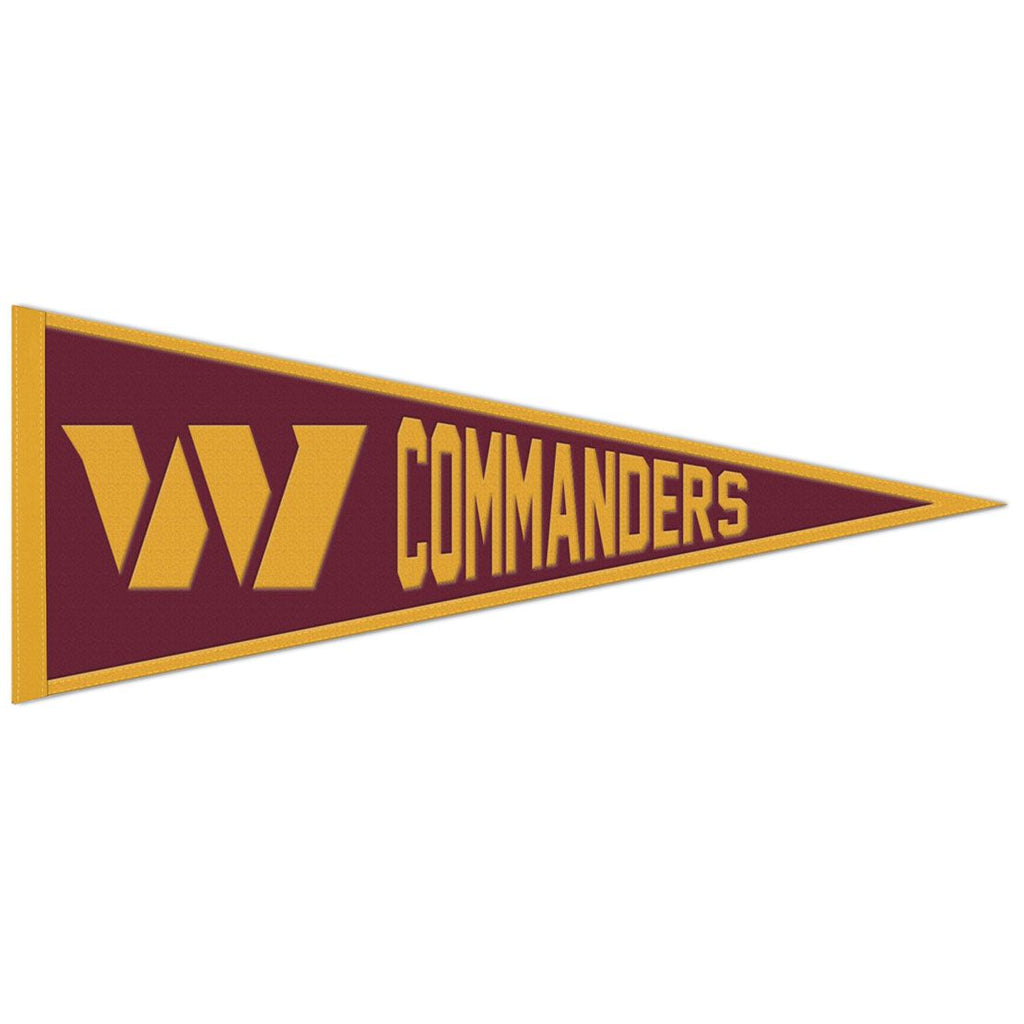 Washington Commanders Pennant Wool 13x32