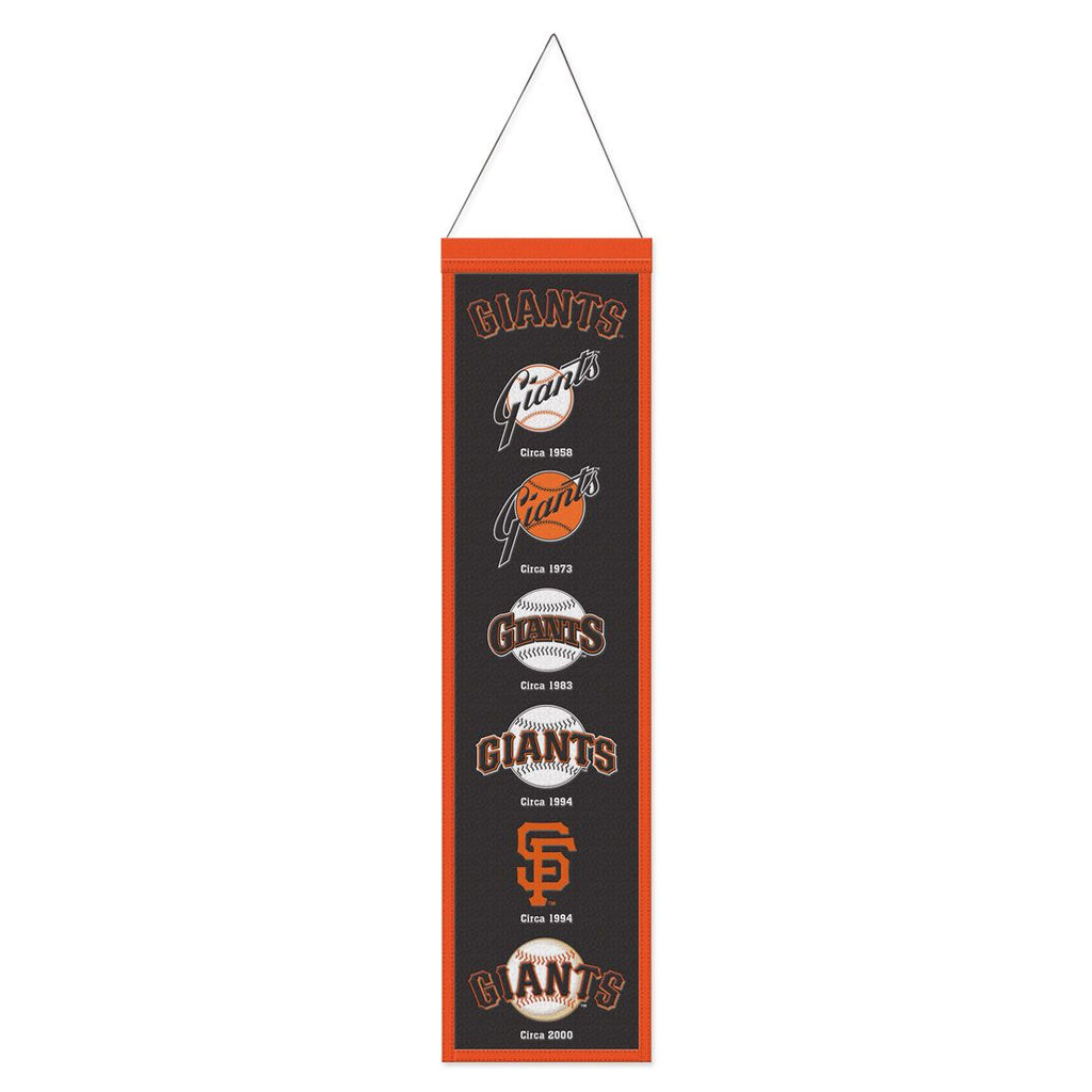 San Francisco Giants Banner Wool 8x32 Heritage Evolution Design - Special Order