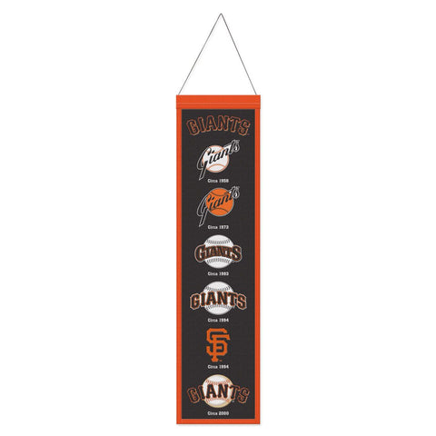 San Francisco Giants Banner Wool 8x32 Heritage Evolution Design - Special Order