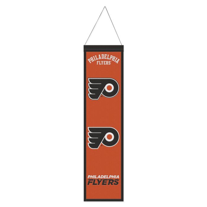 Philadelphia Flyers Banner Wool 8x32 Heritage Evolution Design