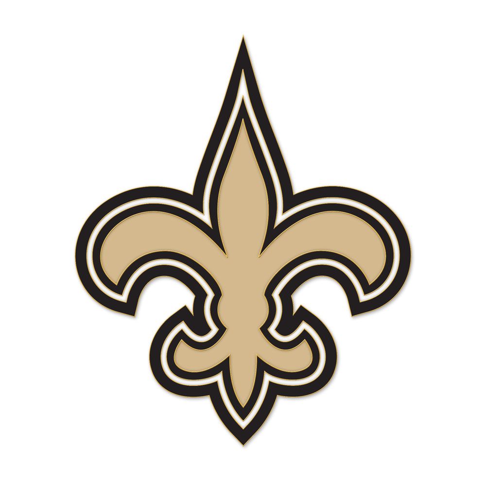 New Orleans Saints Collector Pin Jewelry Carded