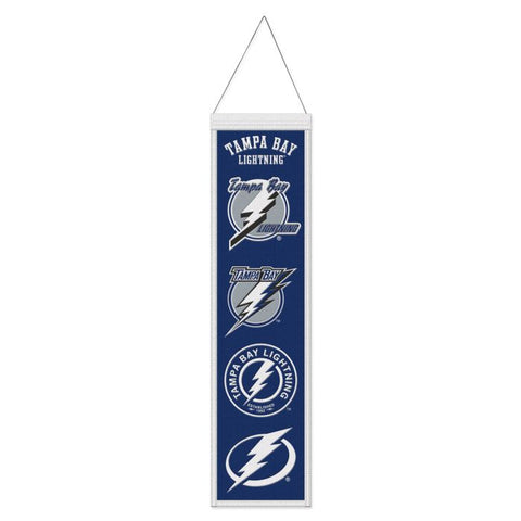 Tampa Bay Lightning Banner Wool 8x32 Heritage Evolution Design