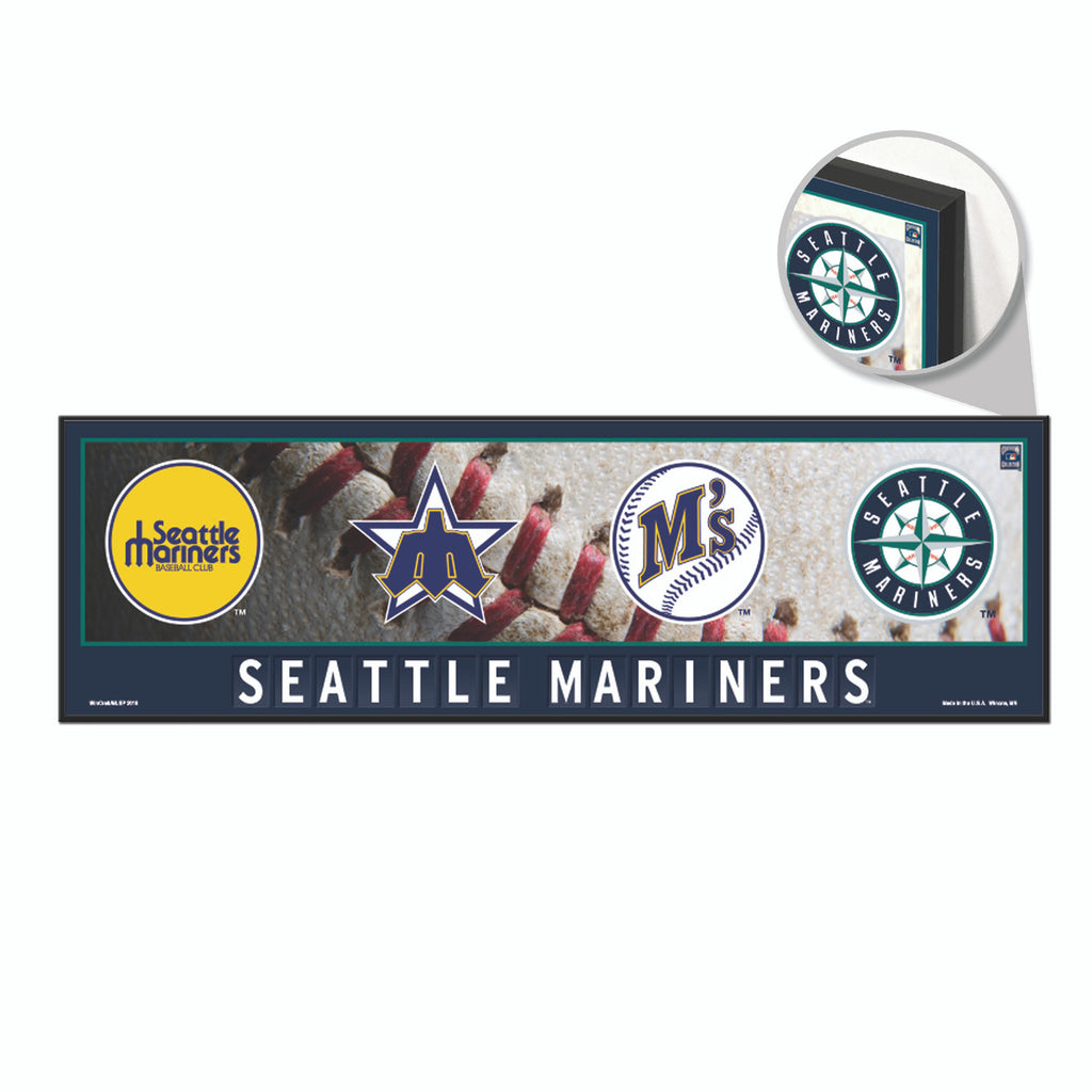 Seattle Mariners Sign 9x30 Wood Evolution