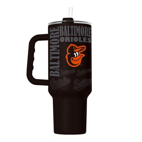 Baltimore Orioles Tumbler 40oz Powder Coat Replay