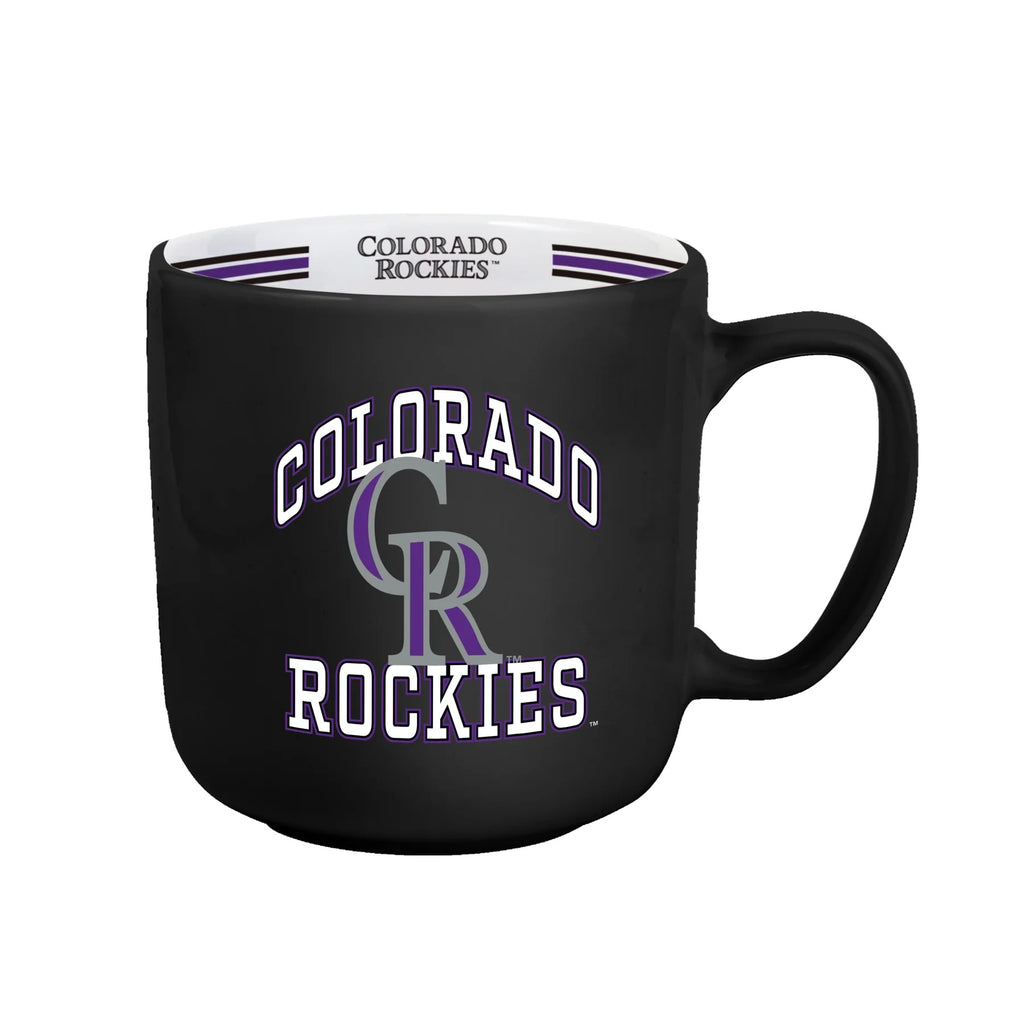 Colorado Rockies Coffee Mug 15oz Stripe Design