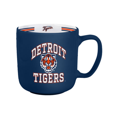 Detroit Tigers Coffee Mug 15oz Stripe Design