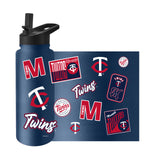 Minnesota Twins Quencher Bottle 34oz Stainless Steel Dreamweave