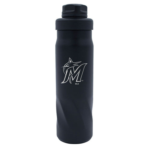 Miami Marlins Water Bottle 20oz Morgan Stainless