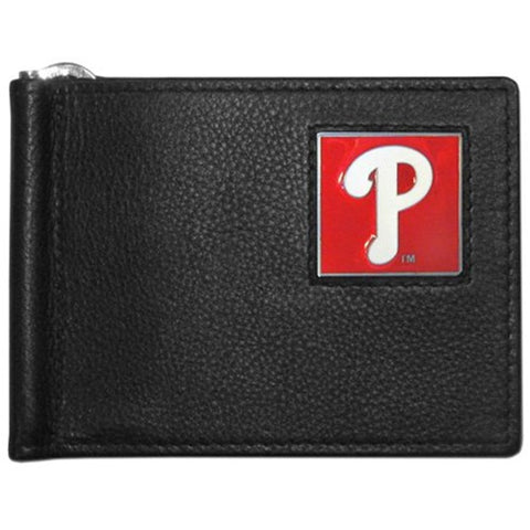 Philadelphia Phillies Wallet Leather Billfold Clip Wallet