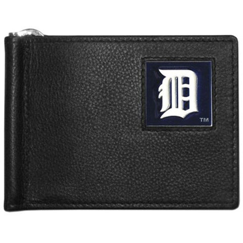 Detroit Tigers Wallet Leather Billfold Clip Wallet