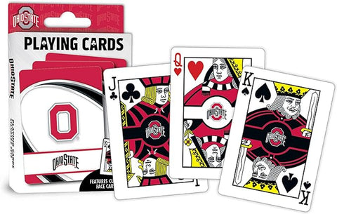 Ohio State Buckeyes Playing Cards Logo Alternate