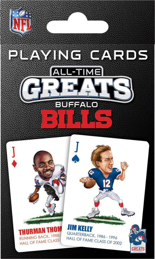 Buffalo Bills Playing Cards All-Time Greats