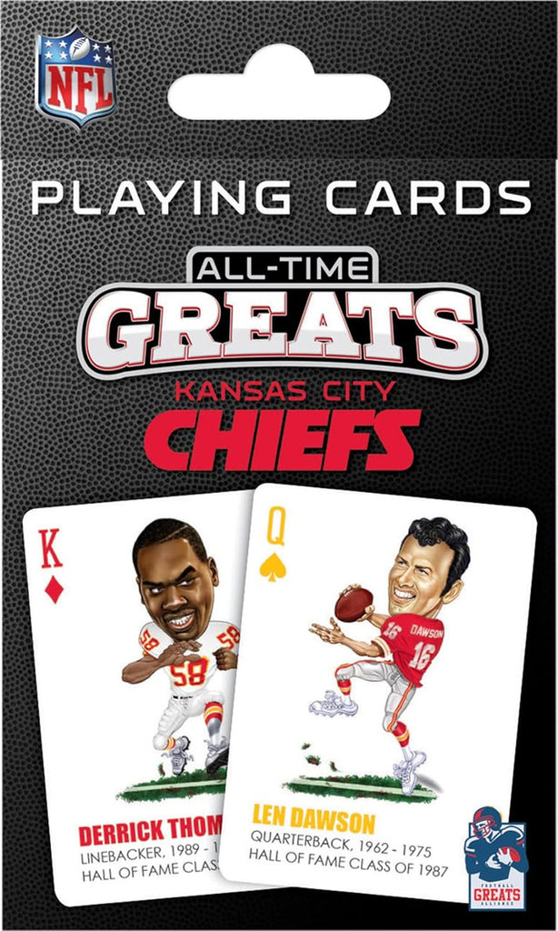 Kansas City Chiefs Playing Cards All-Time Greats