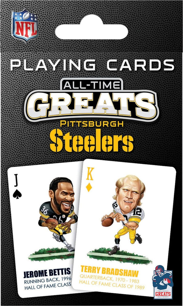 Pittsburgh Steelers Playing Cards All-Time Greats