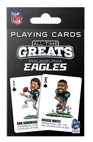 Philadelphia Eagles Playing Cards All-Time Greats