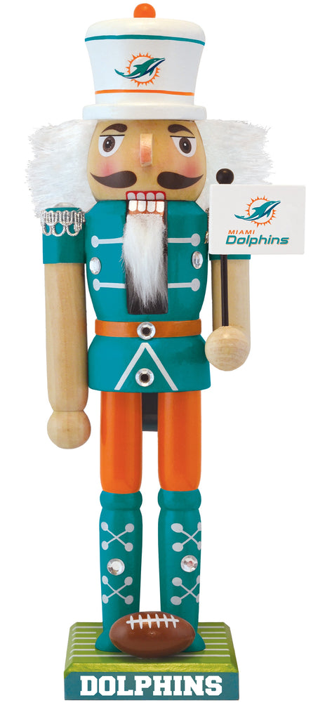 Miami Dolphins Nutcracker Periodic Restock