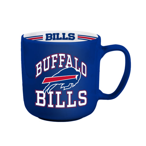 Buffalo Bills Coffee Mug 15oz Stripe Design