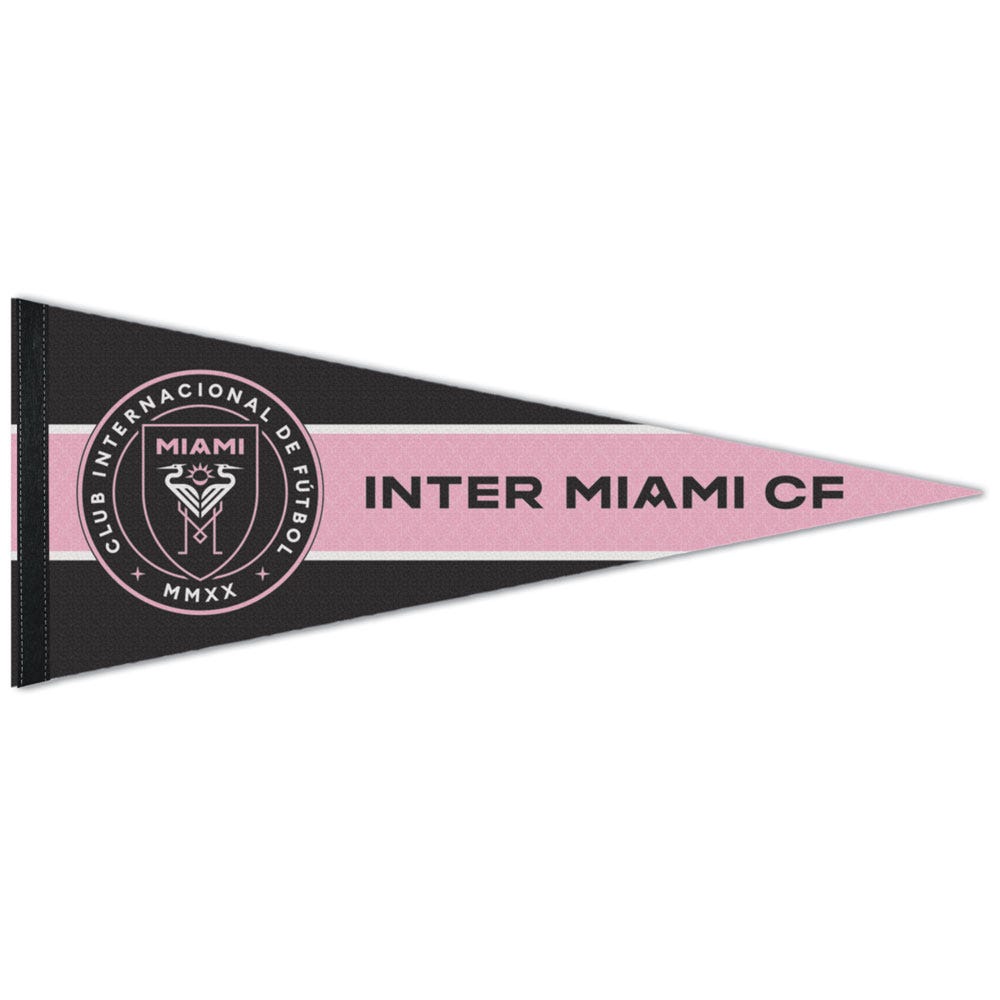 Inter Miami CF Pennant 12x30 Premium Style Special Order