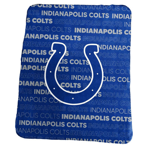 Indianapolis Colts Blanket 50x60 Fleece Classic