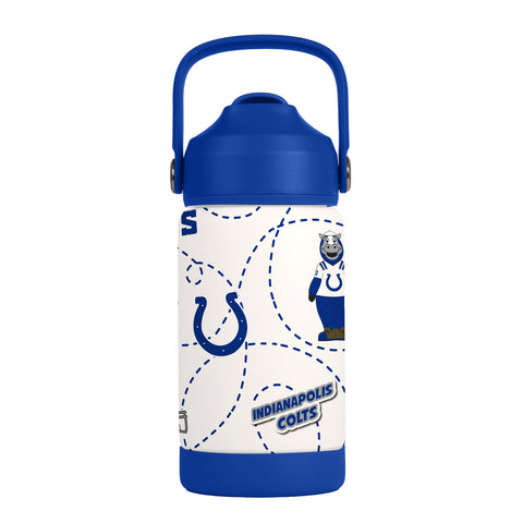 Indianapolis Colts Kids Bottle 12oz Stainless Steel Mascot
