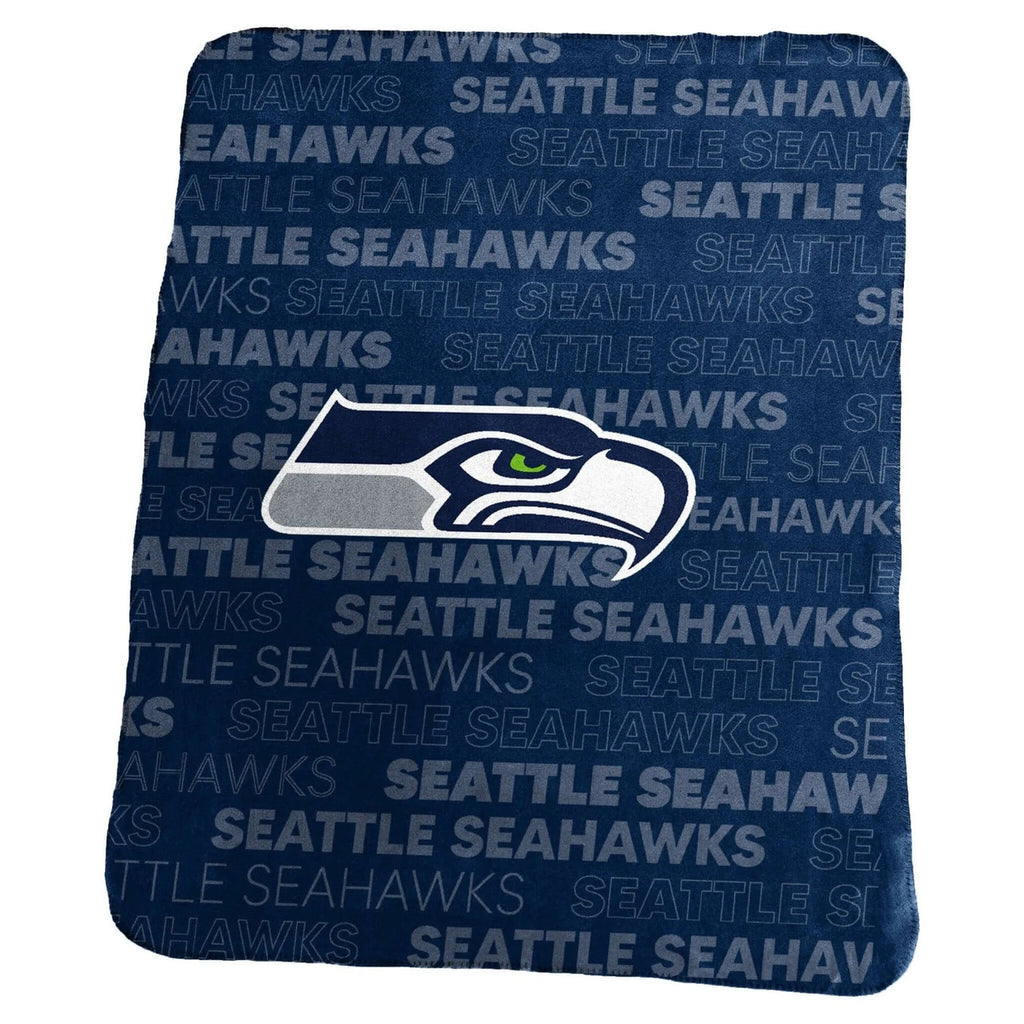 Seattle Seahawks Blanket 50x60 Fleece Classic