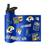 Los Angleles Rams Quencher Bottle 34oz Stainless Steel Dreamweave