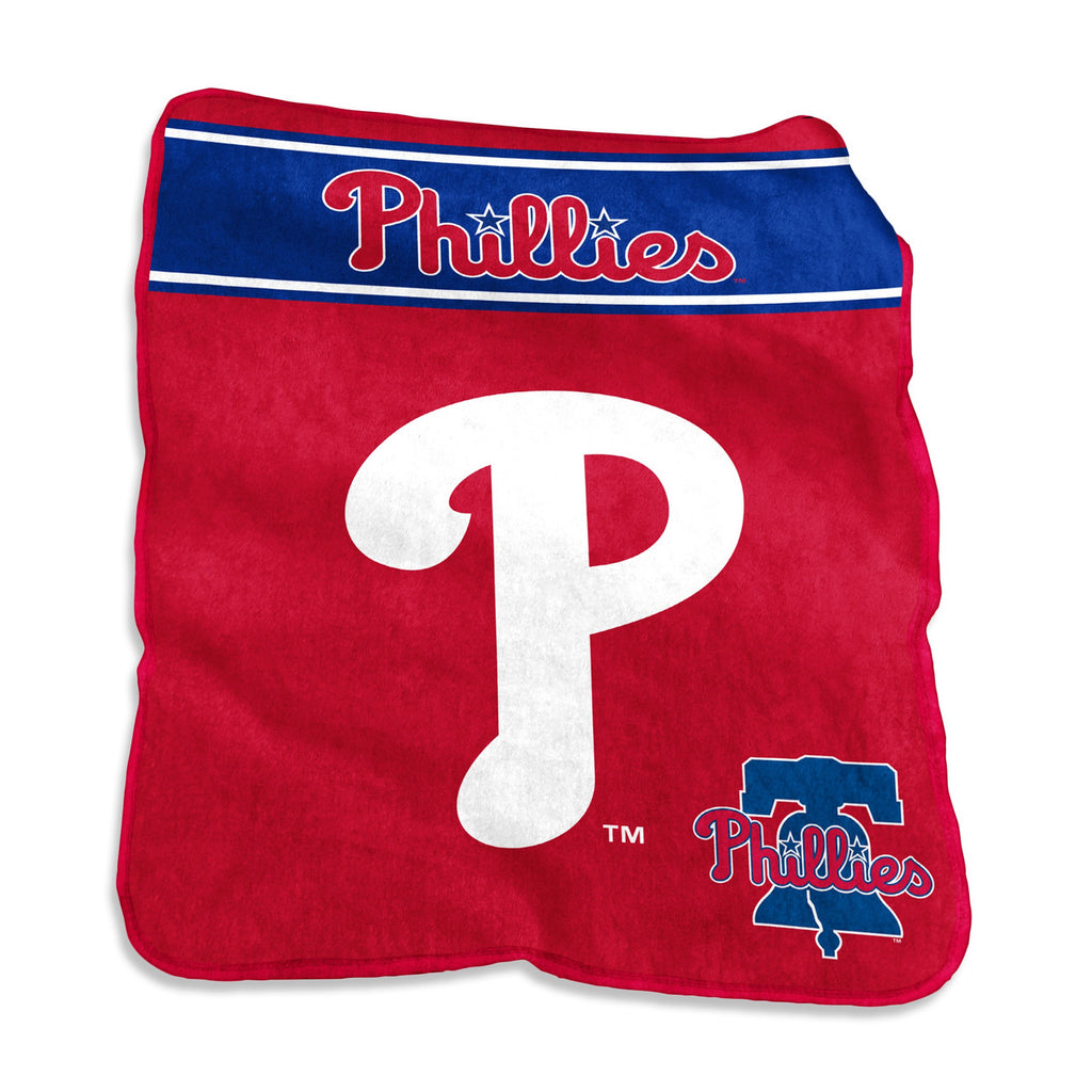 Philadelphia Phillies Blanket 60x80 Raschel Throw