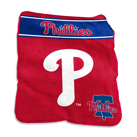 Philadelphia Phillies Blanket 60x80 Raschel Throw