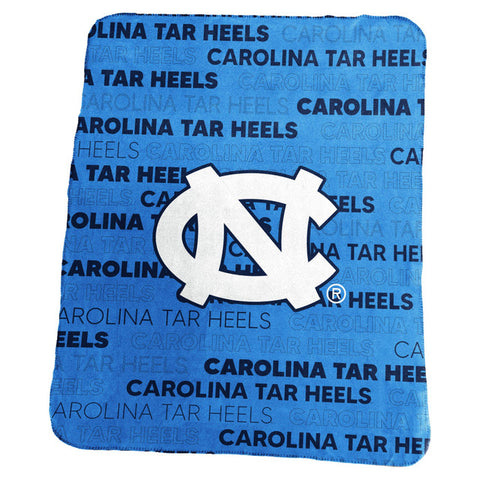 North Carolina Tar Heels Blanket 50x60 Fleece Classic