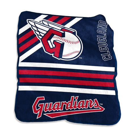 Cleveland Guardians Blanket 50x60 Raschel Throw