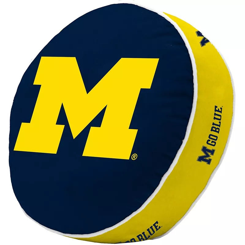 Michigan Wolverines Puff Pillow