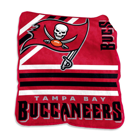 Tampa Bay Buccaneers Blanket 50x60 Raschel Throw