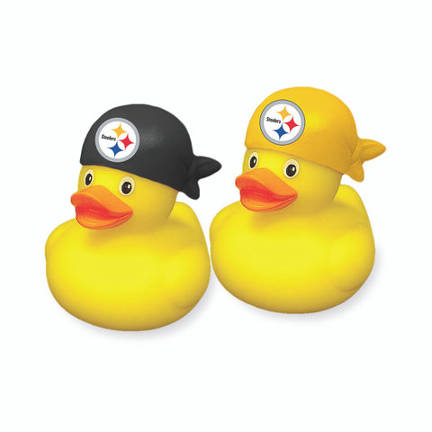 Pittsburgh Steelers Rubber Duck 2 Pack Set