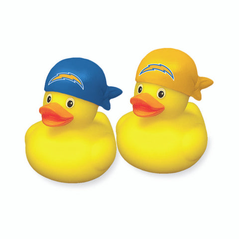 Los Angeles Chargers Rubber Duck 2 Pack Set