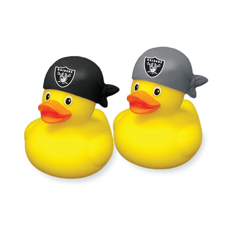Las Vegas Raiders Rubber Duck 2 Pack Set