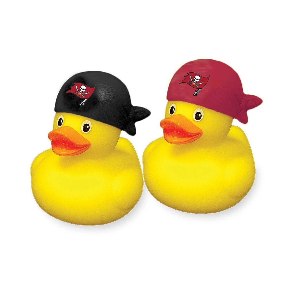 Tampa Bay Buccaneers Rubber Duck 2 Pack Set