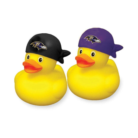 Baltimore Ravens Rubber Duck 2 Pack Set