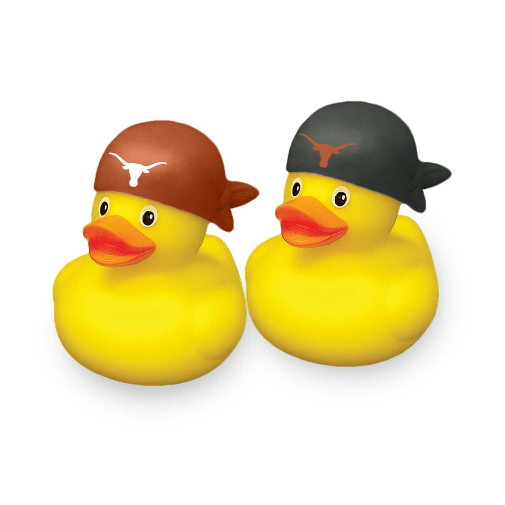 Texas Longhorns Rubber Duck 2 Pack Set