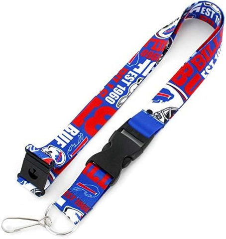 Buffalo Bills Lanyard Breakaway Style Dynamic Design